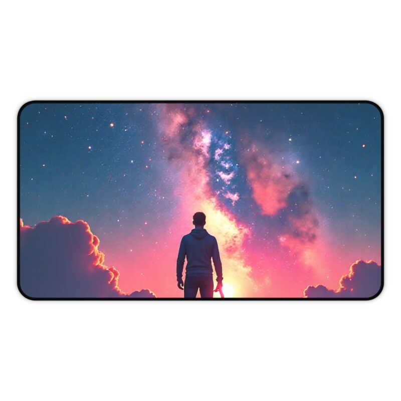 Starry Galaxy Desk Mat for Work, Gaming, and Creative Inspiration - Image 5