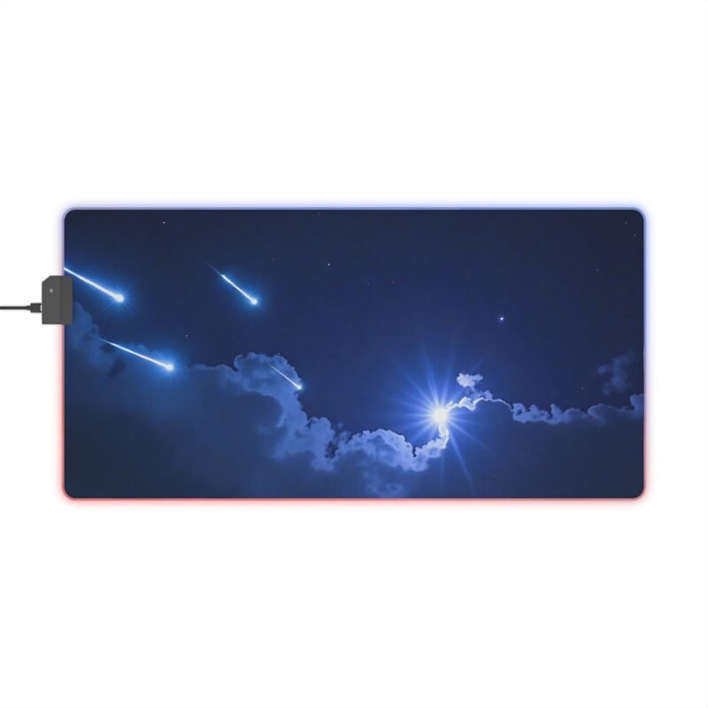Galaxy Gaming Mouse Pad with Smooth Surface for Precision and Cosmic Ambiance