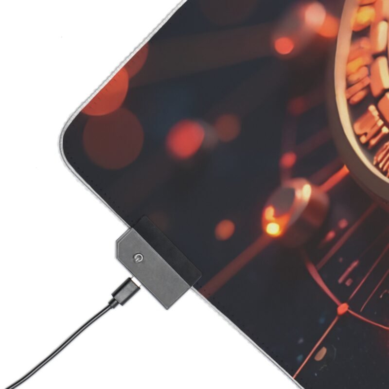 Bitcoin Gaming Mouse Pad with Circuit Design for Gamers and Crypto Enthusiasts - Image 11