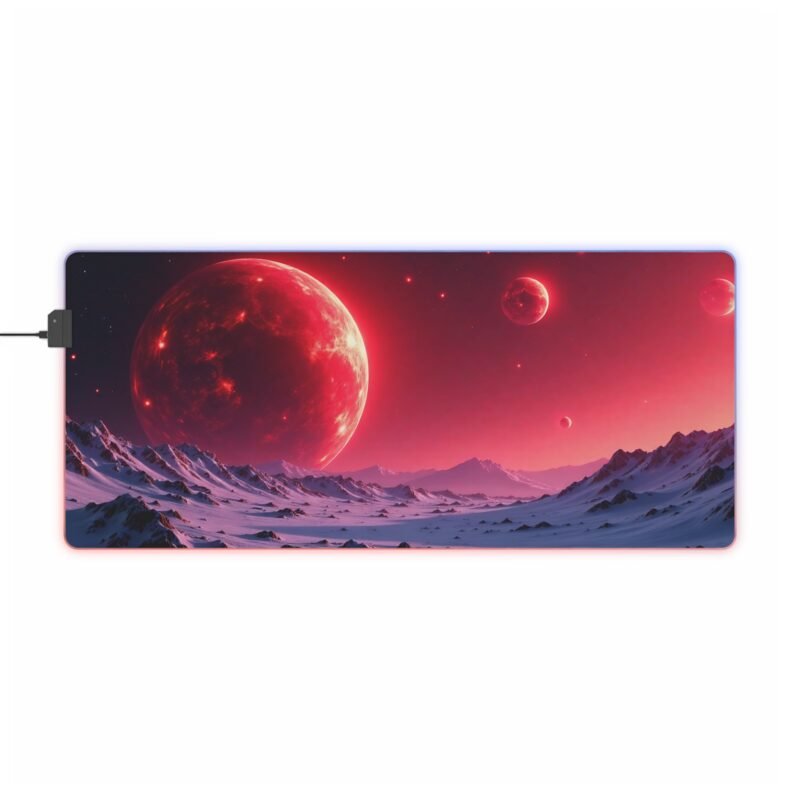 Galaxy Gaming Mouse Pad with Cosmic Design and Smooth Surface for Immersive Gameplay - Image 9