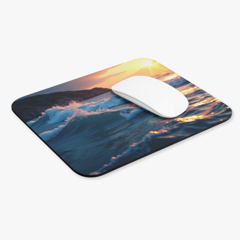 Ocean Desk Mat Coastal Sunset Design for a Tranquil and Inspiring Workspace - Image 3