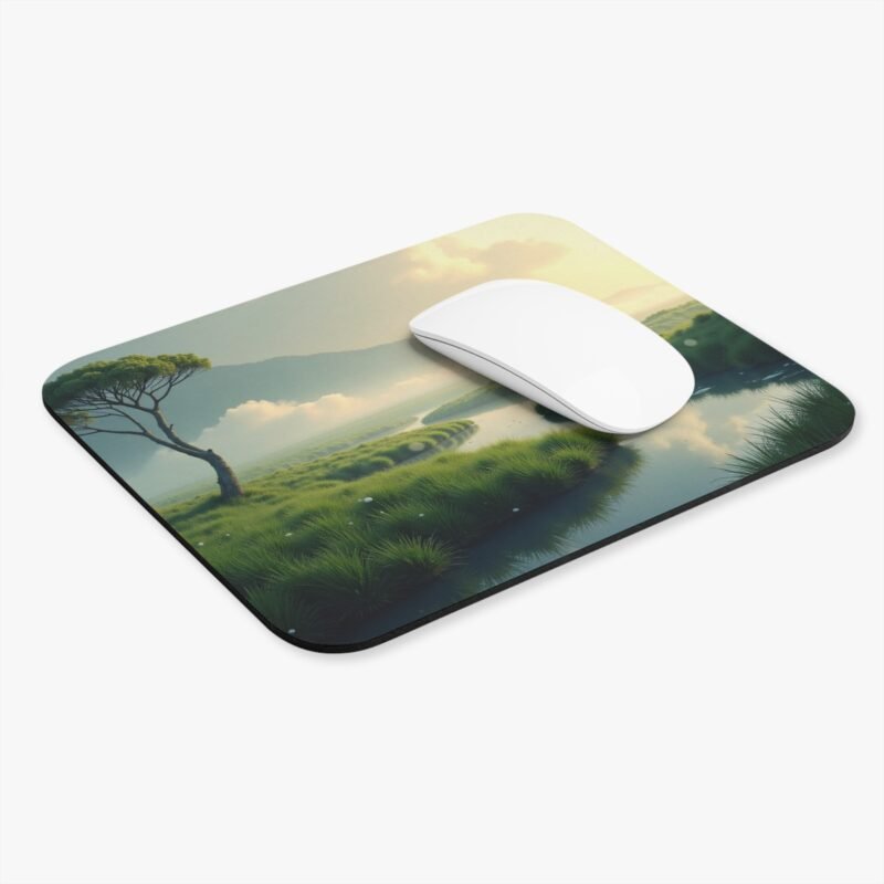 Nature Desk Mat with Serene Landscape Design for Office or Home - Image 3