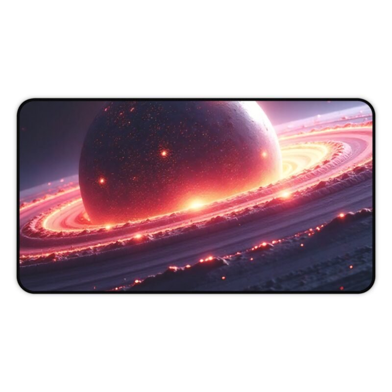 Galaxy Desk Mat Cosmic Planet Design for Creative Workspaces and Star Gazers - Image 5