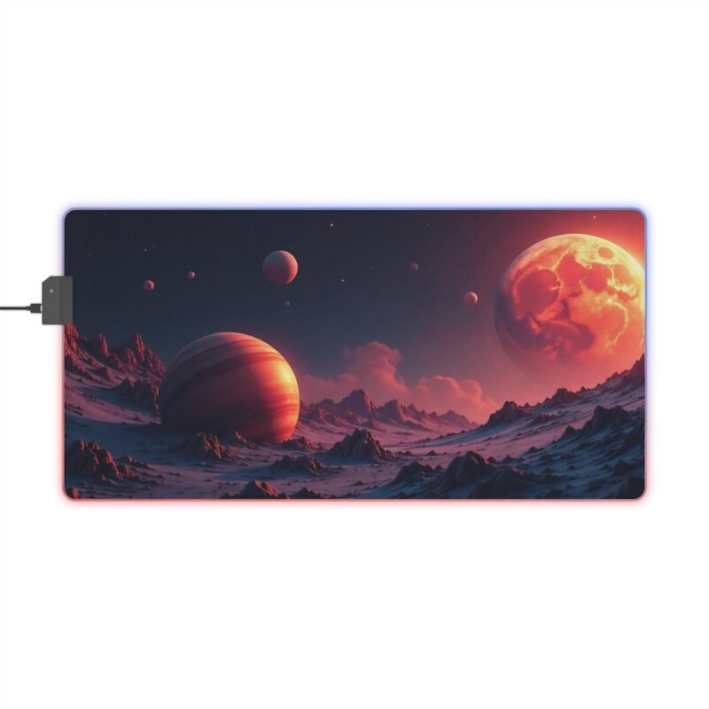 Galaxy Gaming Mouse Pad with Cosmic Design for Optimal Performance