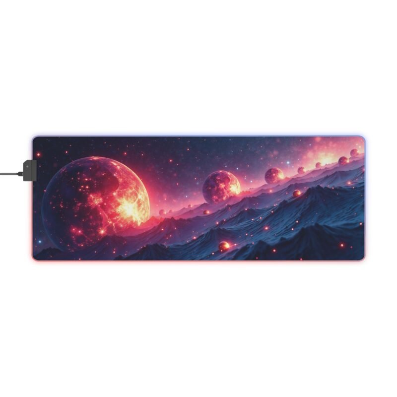 Galaxy Gaming Mouse Pad with Stunning Nebulas and Immersive Cosmic Design for Gamers - Image 5