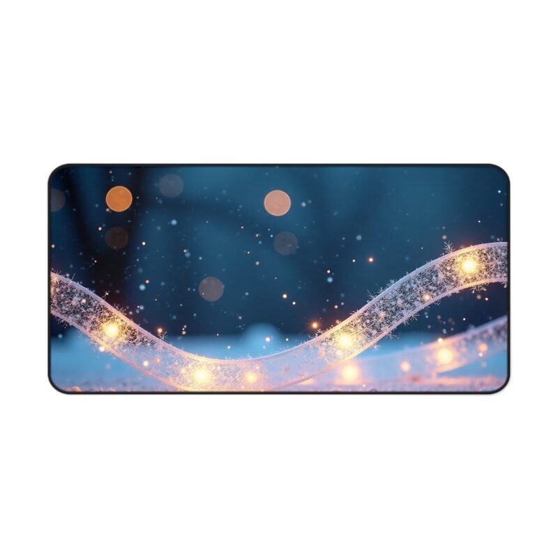 Winter Desk Mat with Snowflake Design for Cozy and Productive Workspaces - Image 9
