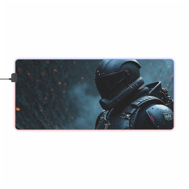 Gaming Mouse Pad with LED Lights for Precision and Immersive Gameplay - Image 9