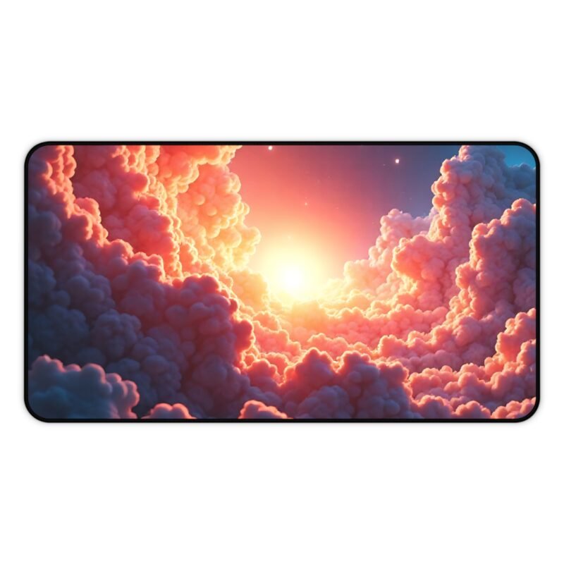 Galaxy Desk Mat with Cosmic Cloudscape Design for Inspiring Workspaces - Image 5