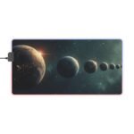 Galaxy Gaming Mouse Pad with Cosmic Design for Ultimate Desk Aesthetic and Precision