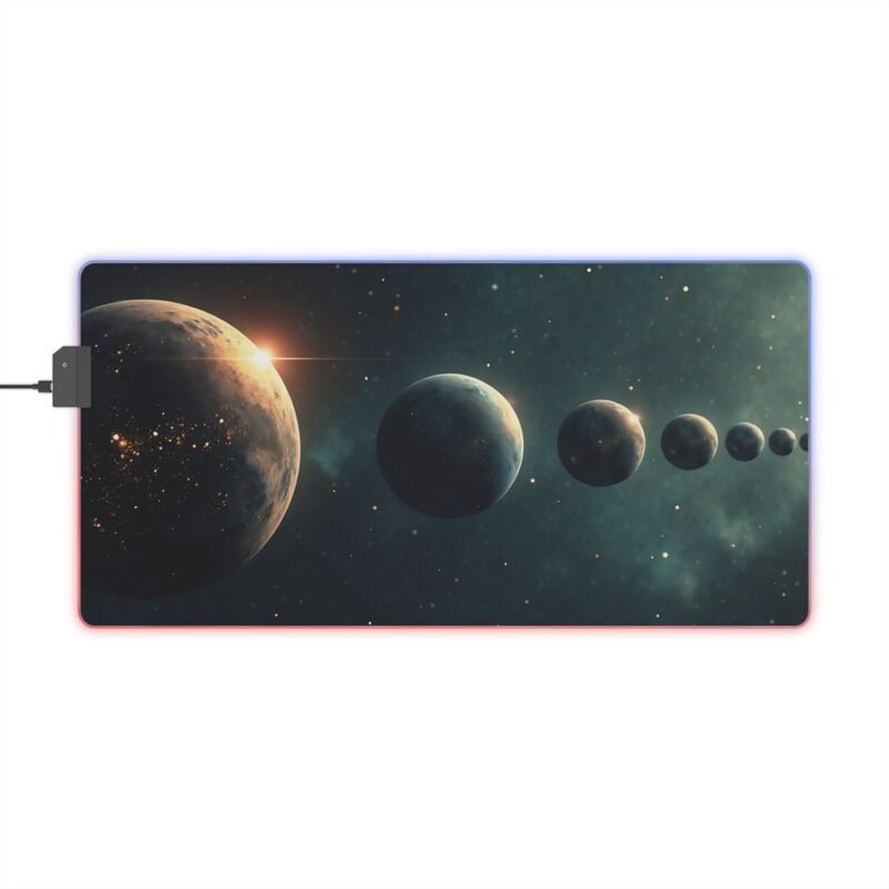 Galaxy Gaming Mouse Pad with Cosmic Design for Ultimate Desk Aesthetic and Precision