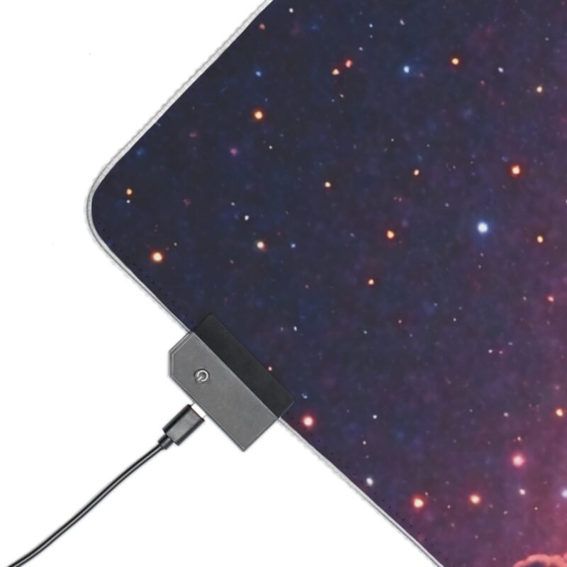 Galaxy Gaming Mouse Pad with Nebula Design and Non-Slip Surface for Epic PC Setups - Image 11
