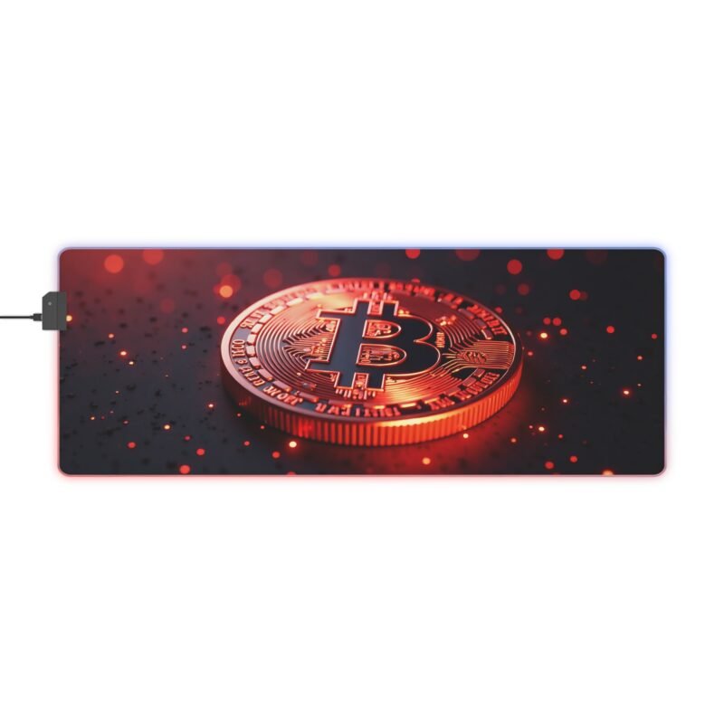 Bitcoin Gaming Mouse Pad with Premium Design for Gamers and Crypto Enthusiasts - Image 5