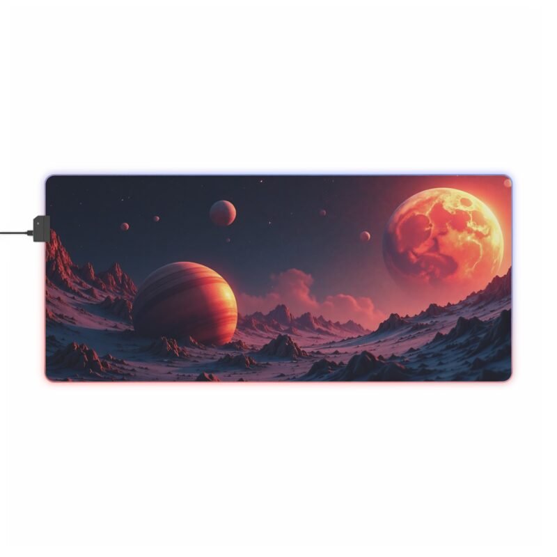 Galaxy Gaming Mouse Pad with Cosmic Design for Optimal Performance - Image 9