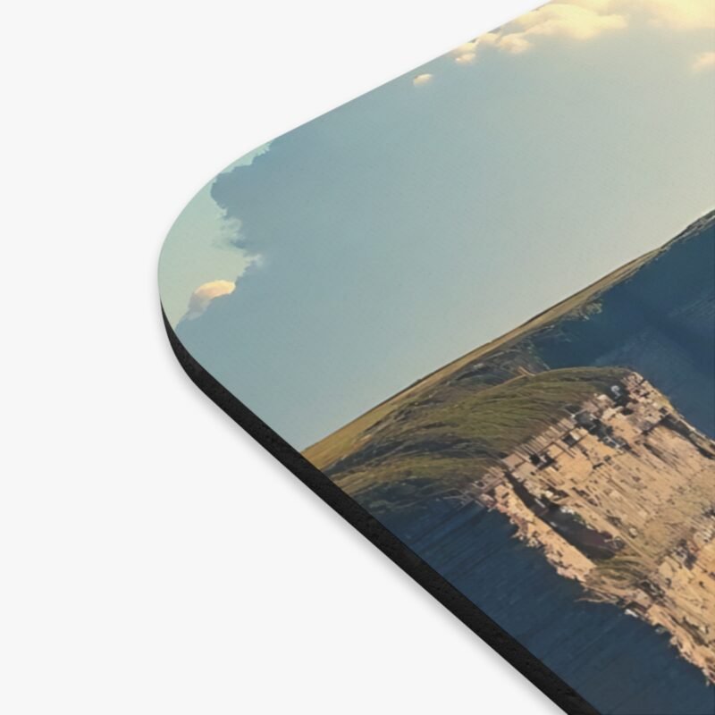 Nature Desk Mat with Tranquil Cliff and River Design for a Calm Workspace - Image 2