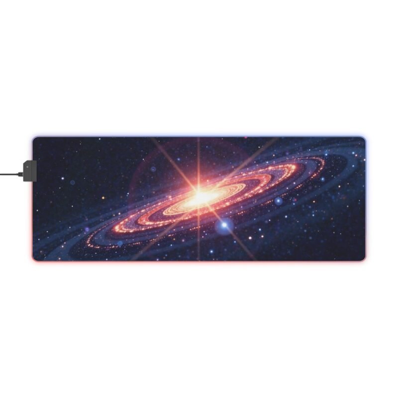 Space Themed Gaming Mouse Pad Extra-Large Smooth Surface for Precision - Image 5