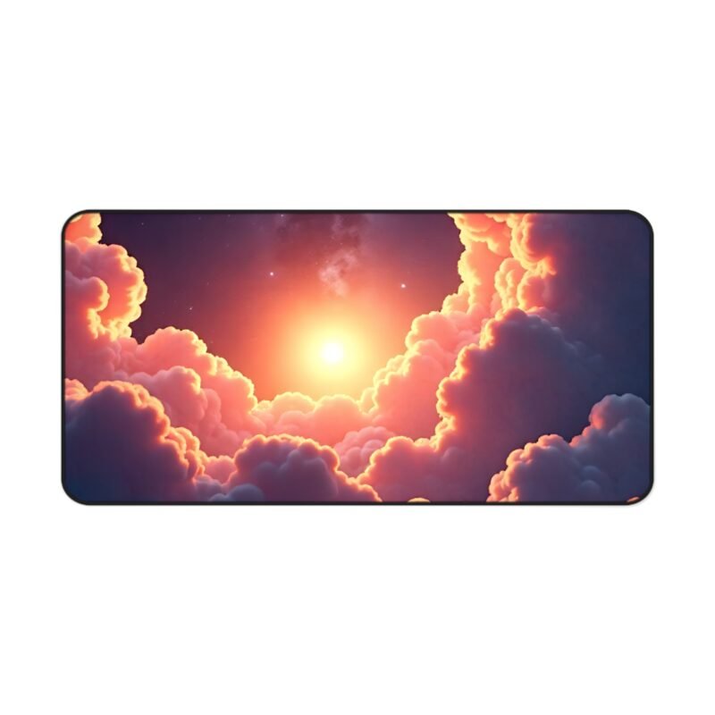 Galaxy Desk Mat with Starlit Sky and Nebula Design for Cosmic Workspace Inspiration - Image 9