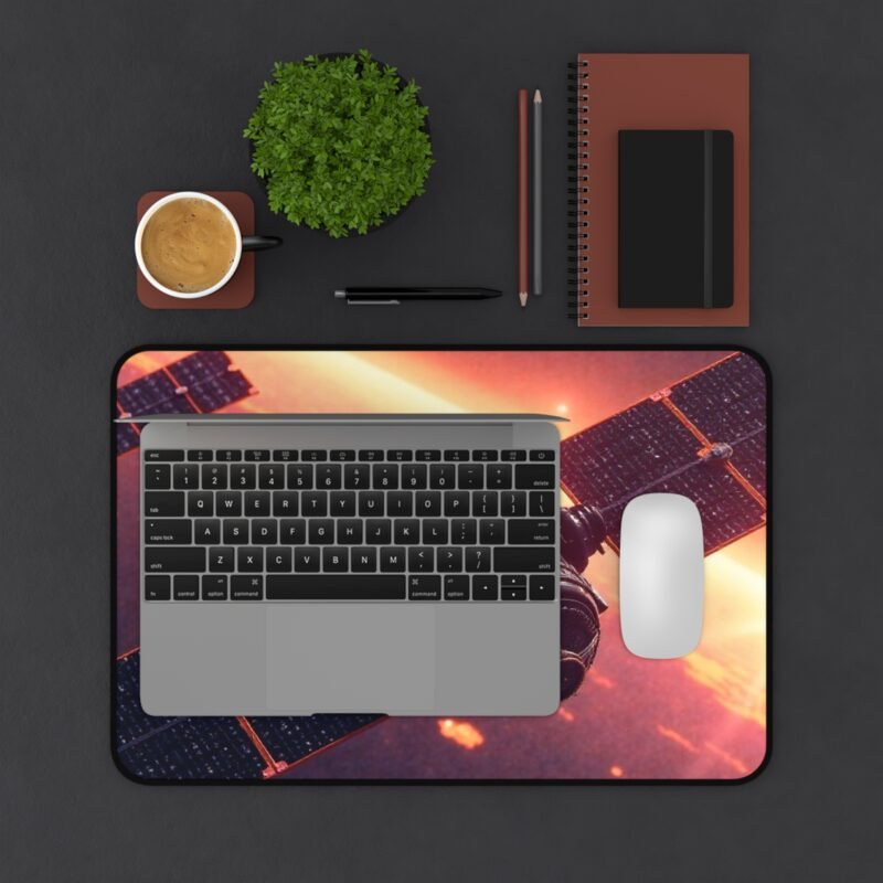 Space Desk Mat with Alien Planet Design for Ultimate Workspace Inspiration - Image 3