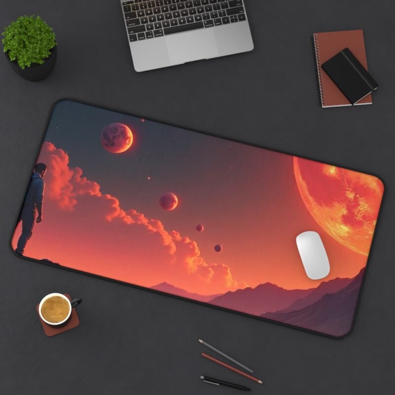 Galaxy Desk Mat Cosmic Space-Themed XXL Mouse Pad for Sci-Fi Fans and Stargazers - Image 12