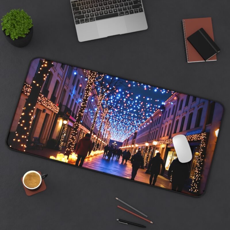Winter Wonderland Holiday Desk Mat for Festive Seasonal Atmosphere - Image 12