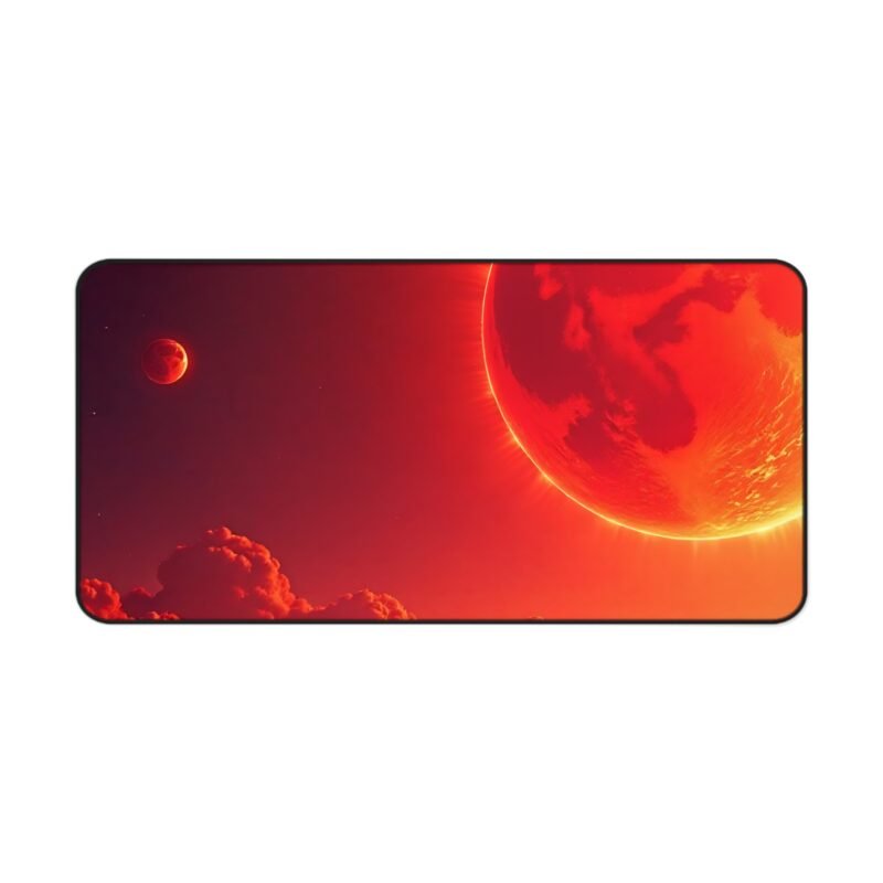 Cosmic Space Desk Mat Extra-Large Galaxy-Themed Pad with Stunning Planetary Design - Image 9