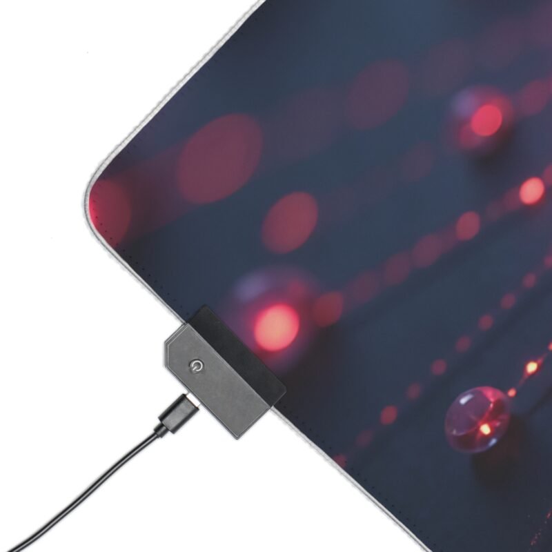 Ethereum Gaming Mouse Pad with LED Lighting for Cryptocurrency Enthusiasts - Image 3