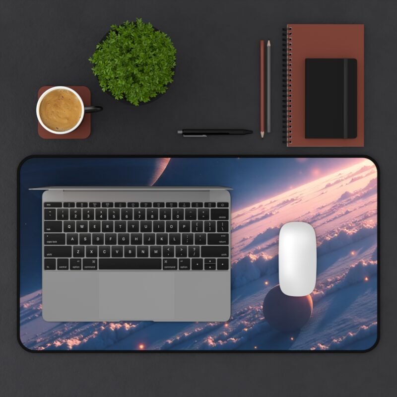 Space Desk Mat with Cosmic Landscape Design for Dreamers and Stargazers - Image 7
