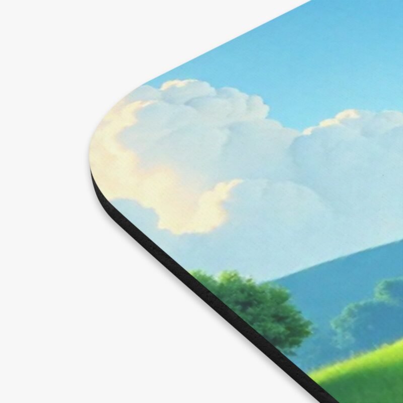 Nature Themed Desk Mat with Tranquil River Scene for a Peaceful Workspace - Image 2