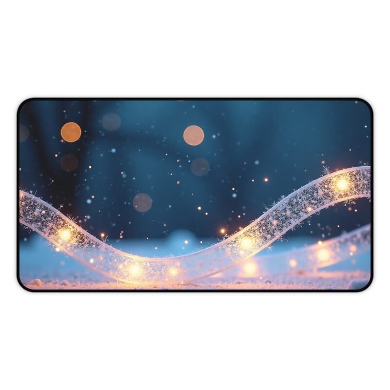 Winter Desk Mat with Snowflake Design for Cozy and Productive Workspaces - Image 5