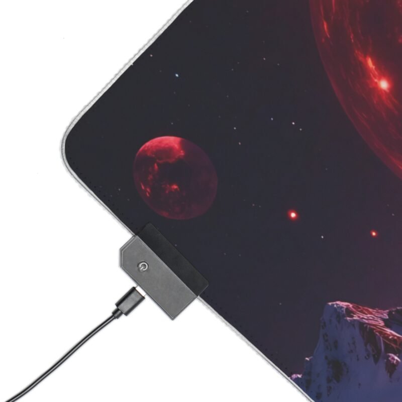 Galaxy Gaming Mouse Pad with Cosmic Design and Smooth Surface for Immersive Gameplay - Image 7