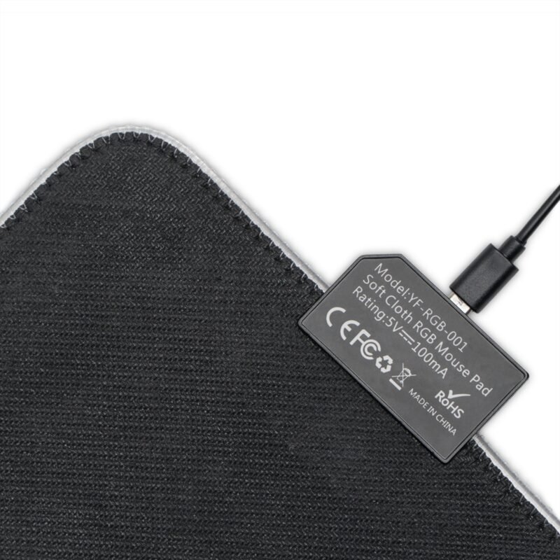 LED Gaming Mouse Pad with Cosmic Warrior Design for Ultimate Precision and Immersion - Image 4