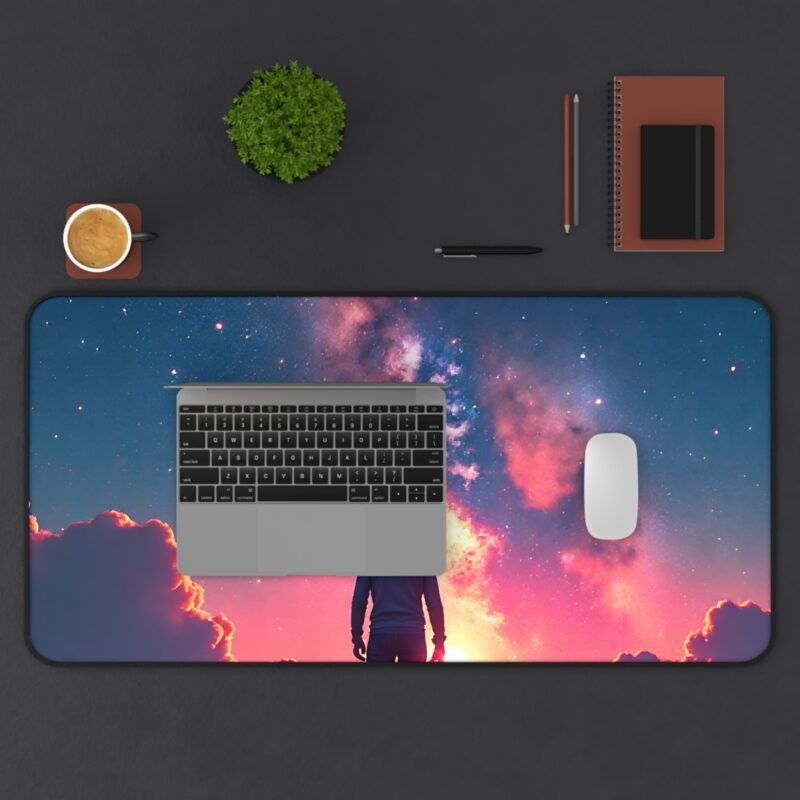 Starry Galaxy Desk Mat for Work, Gaming, and Creative Inspiration - Image 11