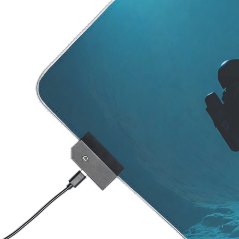 Sci-Fi Gaming Mouse Pad with Alien Cave Design for Precision and Immersion - Image 11