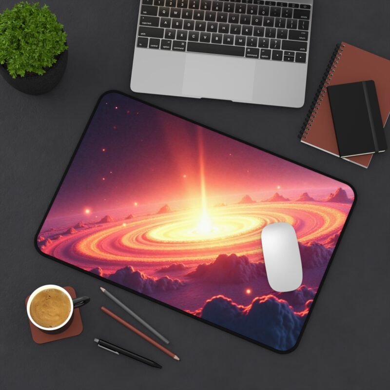 Galaxy Desk Mat Cosmic-Themed Workspace Accessory with Stunning Celestial Art - Image 4