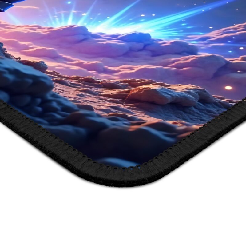 Gaming Mouse Pad with Space Design Featuring Epic Space Warrior for Precision Gameplay - Image 4