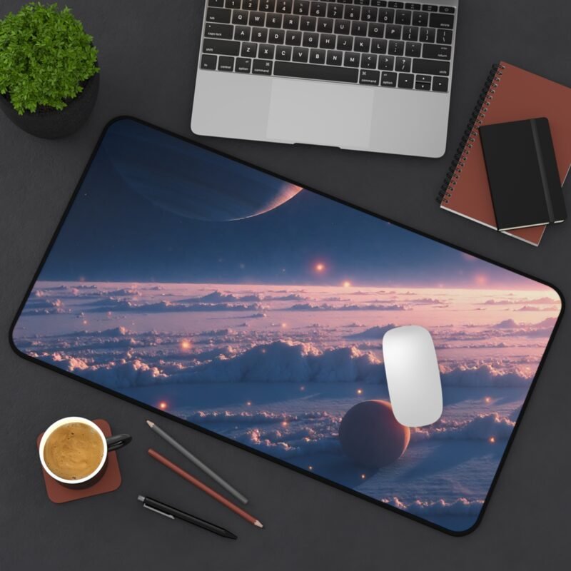 Space Desk Mat with Cosmic Landscape Design for Dreamers and Stargazers - Image 8