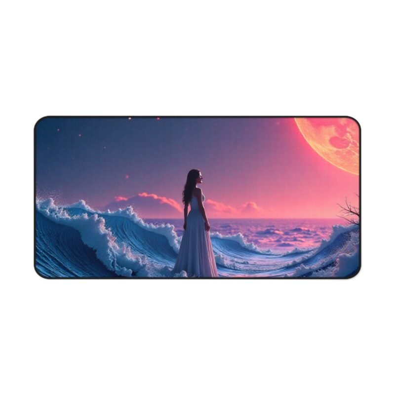 Mystical Fantasy Desk Mat with Twin Moons and Celestial Dreamscape Design - Image 9