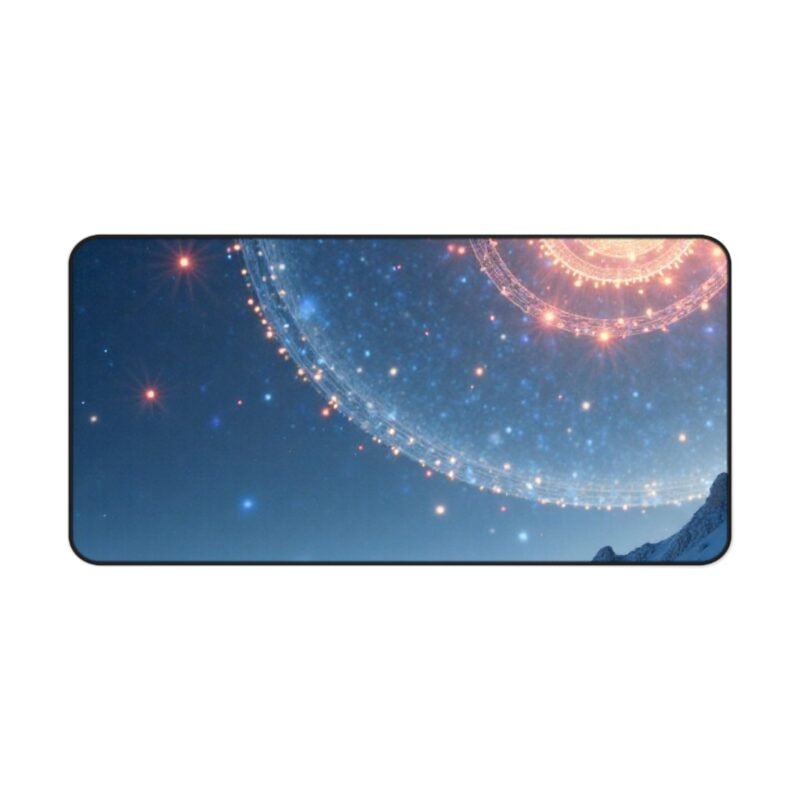 Galaxy Desk Mat for Stargazers with Cosmic Adventurer Design - Image 9