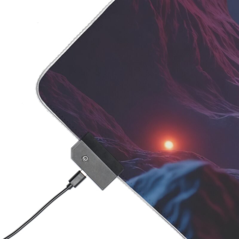 Immersive Gaming Mouse Pad with LED Lights for Epic Desktop Adventures - Image 7