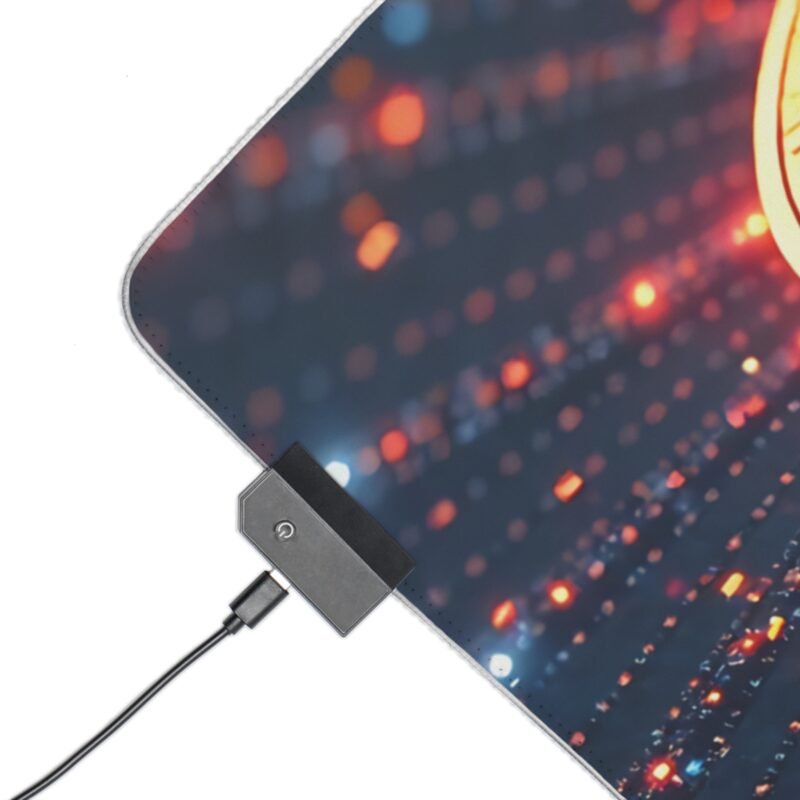 Bitcoin Gaming Mouse Pad with High-Precision Surface for Gamers and Crypto Enthusiasts - Image 11