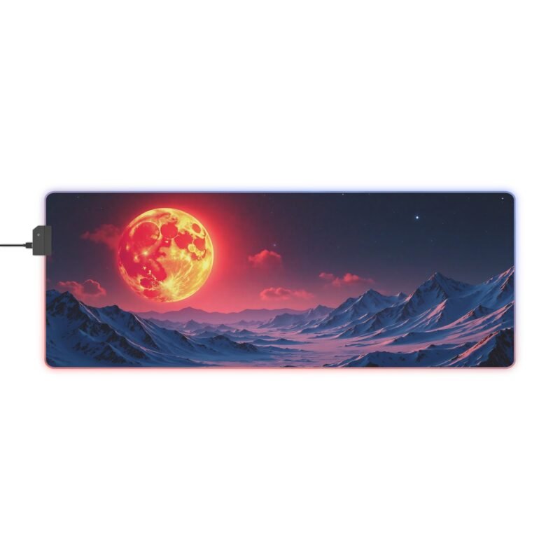 Galaxy Gaming Mouse Pad Extra-Large Lunar Eclipse Design for Precision and Immersive Gameplay - Image 5