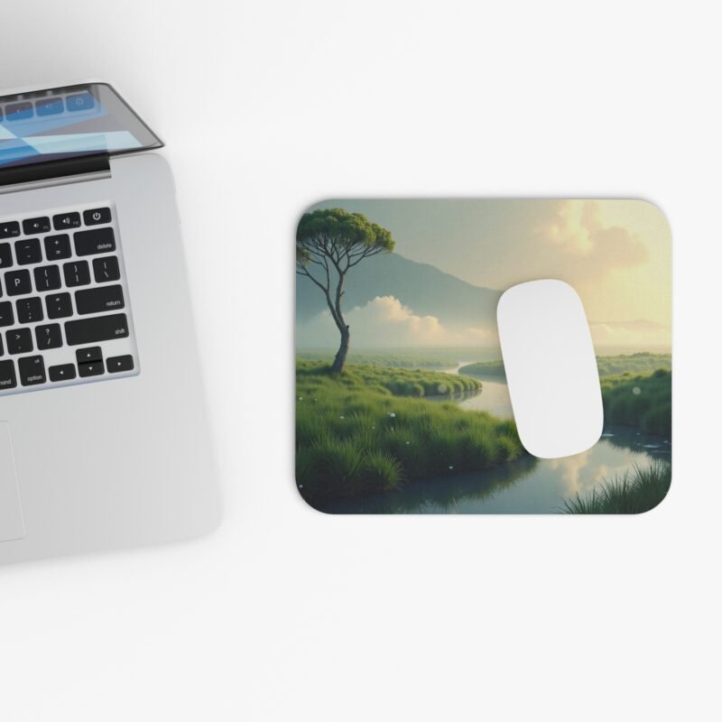 Nature Desk Mat with Serene Landscape Design for Office or Home - Image 4