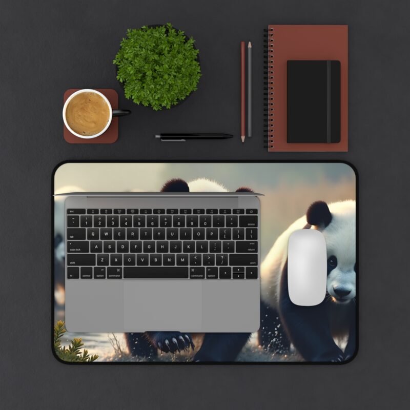 Majestic Panda Desk Mat for a Tranquil and Stylish Workspace - Image 3