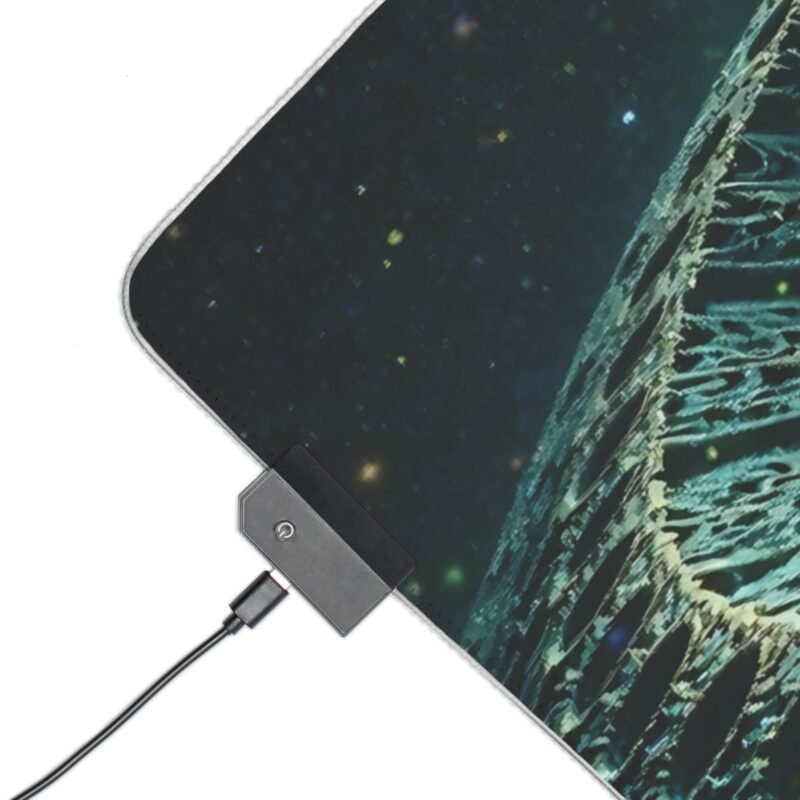 Galaxy Gaming Mouse Pad with Black Hole Design for Precision and Immersive Setup - Image 3