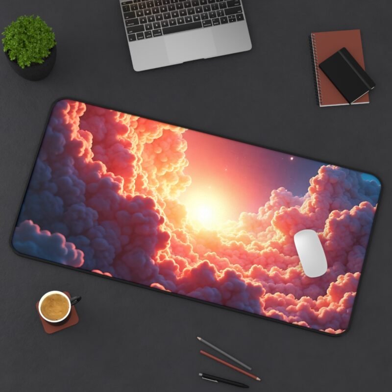 Galaxy Desk Mat with Cosmic Cloudscape Design for Inspiring Workspaces - Image 12