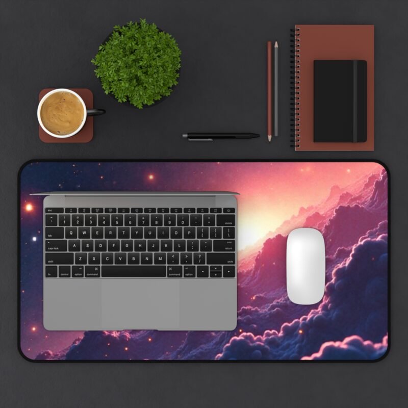 Galaxy Desk Mat with Nebula Design for Cosmic-Inspired Workspaces - Image 7