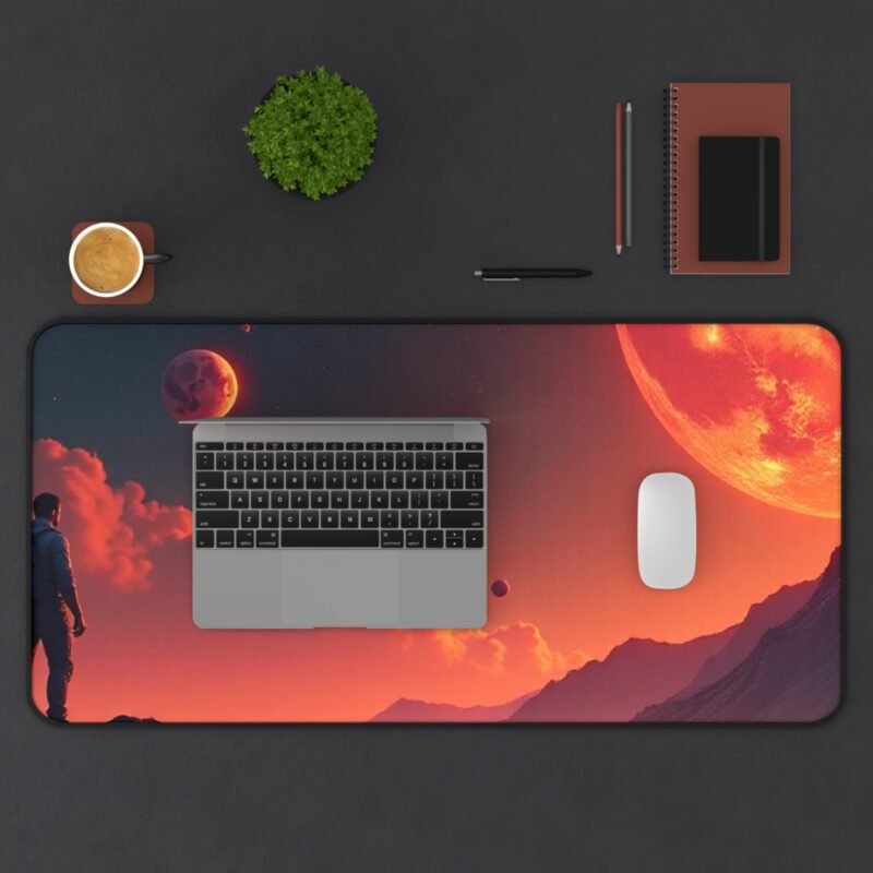 Galaxy Desk Mat Cosmic Space-Themed XXL Mouse Pad for Sci-Fi Fans and Stargazers - Image 11