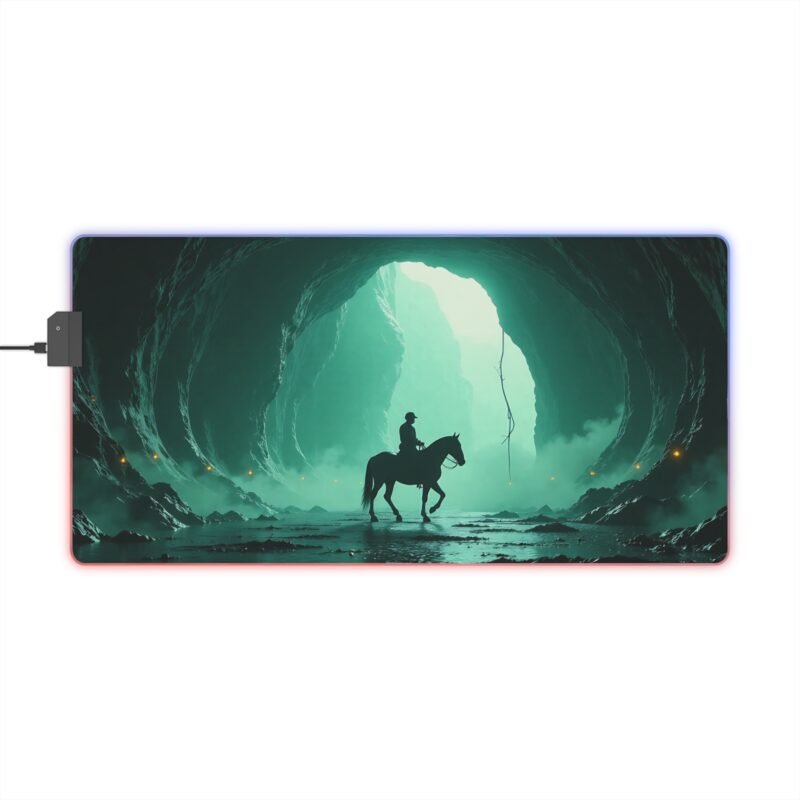 Fantasy Gaming Mouse Pad with Mystic Cavern Design for Immersive Gameplay