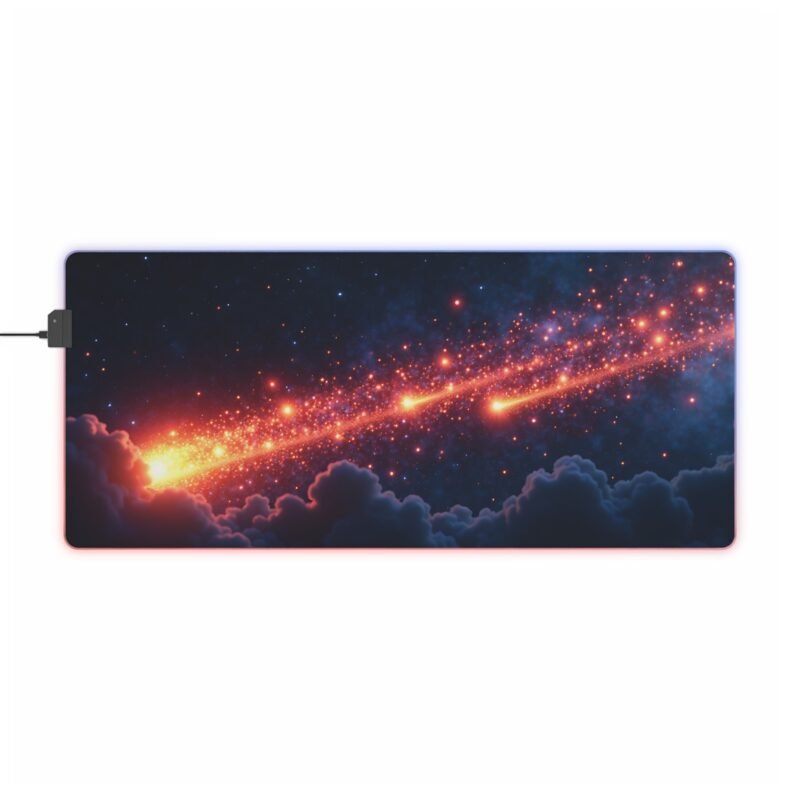 Cosmic Gaming Mouse Pad with Starlit Design for Precision and Style - Image 9