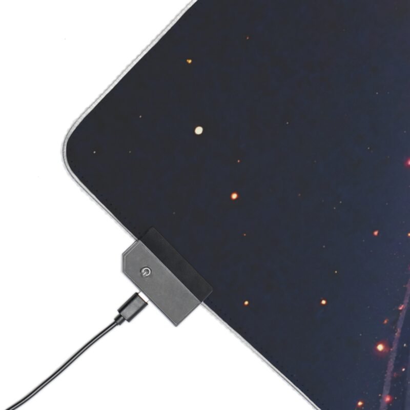 Galaxy Gaming Mouse Pad with Precision Surface and Stunning Spiral Design - Image 3
