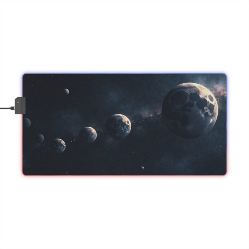 Galaxy Gaming Mouse Pad with Cosmic Design for an Immersive Space-Themed Setup